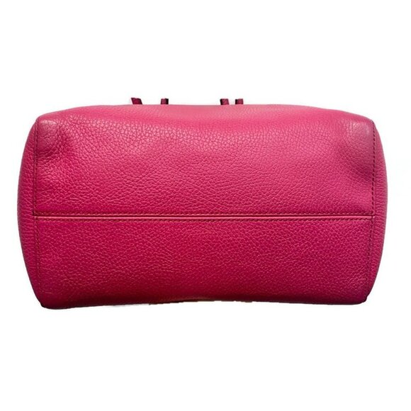 Gucci - Fuchsia Pebble Leather Medium Swing Tote - Picture 4 of 9